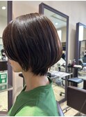 ハンサムショート/ショートヘア/切りっぱなし/博多駅