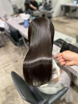 髪質改善/髪質改善カラー[#渋谷駅#縮毛矯正#ストレートパーマ]