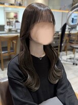 プラグ バイ ネオリーブ(plug by neolive)&nbsp;ミディアムレイヤーカット×髪質改善[髪質改善/縮毛矯正/韓国]T