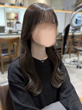 プラグ バイ ネオリーブ(plug by neolive) ミディアムレイヤーカット×髪質改善[髪質改善/縮毛矯正/韓国]T