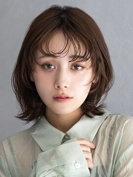 アース 鶴見店(HAIR&MAKE EARTH) 透明感S字カールボブ
