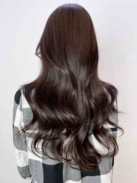 シオン(shion) ロング韓国ヘア顔周りレイヤーココアベージュ_ba571472