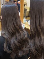 アロマ ヘアー ルーム 新宿3号店(AROMA hair room)&nbsp;透明感アッシュグレージュ^_^