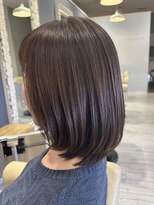 エムサロン(emu salon)&nbsp;大人ミディ/ココアブラウン/艶髪