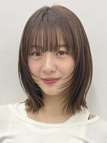 アイトーキョーエス 渋谷(AI TOKYO S)&nbsp;レイヤーボブ/オリーブベージュ/結べるボブ