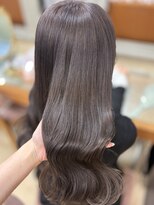 アクシス ナゴヤ(AXIS NAGOYA)&nbsp;【なつミ】ラベンダーグレージュ/ブリーチカラー