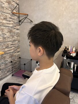 あずママの床屋さん 朝茶 ベーシック(ショート)