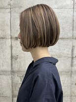 リトマス 二子玉川(litmus)&nbsp;ショートボブ　レイヤーボブ　ボブ　二子玉川　50代　60代