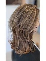 ヘアーオアシス ビオトープサン(Hair Oasis biotope SUN)&nbsp;【白髪ぼかし】明るめカラー×動きを魅せる大人レイヤー☆