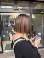リジョイスヘア エン(REJOICE hair EN) アンブレラカラー+ミルクティーベージュ