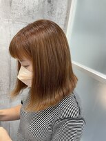 newi 練馬【ネウィ】【12月1日OPEN（予定）】&nbsp;オレンジボブヘア