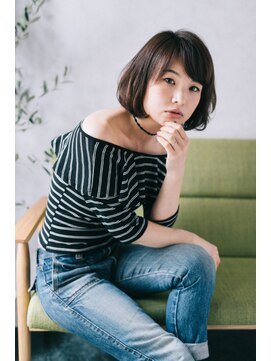 フレイムス ヘアアンドリラックス 吉川店(Frames hair&relax) ナチュラルボブ