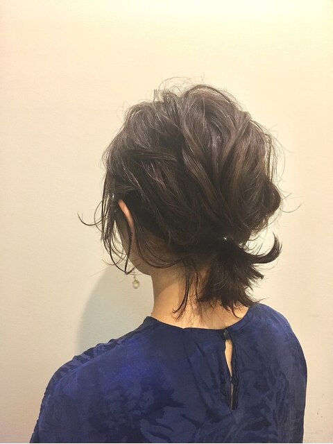 アッシュボブを簡単アレンジ