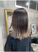 【MIRAC町田店河原崎】裾グラデカラー