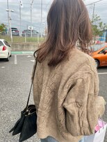 バディ ヘア フレス(BUDDY HAIR FRAIS)&nbsp;たっぶりハイライトの透け感ミディアムヘア