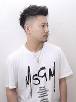 ワンワンオー バーバーショップ 長浜店(@110 BARBER SHOP) 30代~40代オススメ スパイキーフェード