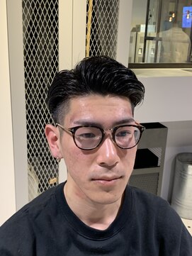 フランクスバーバーザスタンド(Frank’s barber the stand) 七三ビジネスメンズツーブロックショートF