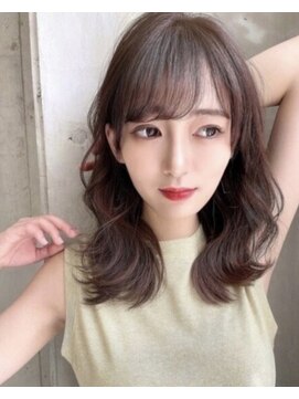 ロンド ジュルード 名古屋(Lond jeloud) 透明感カラー波巻きウェーブ