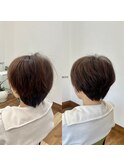 40代/定期カット☆ショートヘア