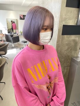 キング 梅田(K!ng) 梅田ラベンダーアッシュ梅田ピンクベージュ梅田グレージュカラー