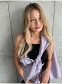 大人可愛いブロンドベージュ