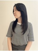 【 YOKE 】ロングレイヤーくびれ顔まわり小顔カット韓国