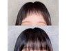 小顔前髪エクステ［50本以上は、1本250円]