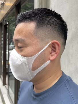 メンズココ 清澄白河店(MENS COCO) ビジネスショートスキンフェードツーブロック刈り上げ