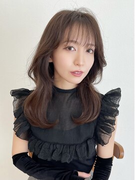 フォルテ 表参道店(FORTE) 【フォルテ千鶴】大人キレイグレーベージュレイヤーロング