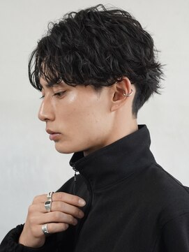 エリマ  茅ヶ崎(elima) 波巻きスパイラルパーマツイストスパイラルパーマメンズマッシュ