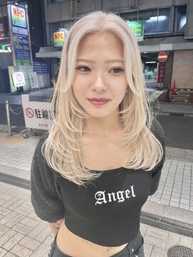 パドバイレイム(pado by LAME) ブロンド×レイヤーカット