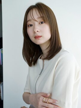 ケーツー エソラ池袋店(K-two) ナチュラル内巻きボブレイヤー*ミディアム*前髪あり*結べるボブ