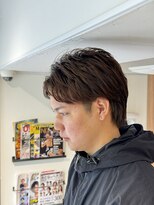 リンカラン トロワ(LINGKARAN Trois)&nbsp;センターパートニュアンスパーマ