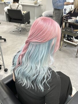 シェイロ(Cielro) ペールピンク/ベビーピンク×水色/キキララカラー♪