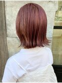 【151e_戸塚】*外ハネボブ+ペールピンクブラウン*