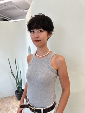 ユー(yew) mash short perm