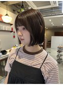 【Lookat】20代30代40代 ボブ オリーブ