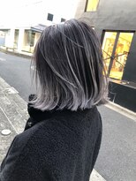 ハーツ(Heart's)&nbsp;白髪ぼかし脱白髪染め似合わせミディアムレイヤー40代50代60代♪