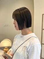 ピピバイヨーク(pipi, by yoke.)&nbsp;ショートボブシアーブラウンストレート