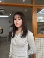 デビュー 沖縄泡瀬店(Debut)&nbsp;黒髪/ボブルフ/ネビージュ/小顔/ワンレン/沖縄市/髪質改善/前髪