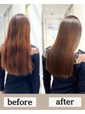 【髪質改善】プレミアムストレートエステ