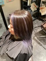 エーメイド(A made)&nbsp;アンブレラカラー×ホワイトアッシュ×インナーカラー