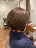 前下がりボブ