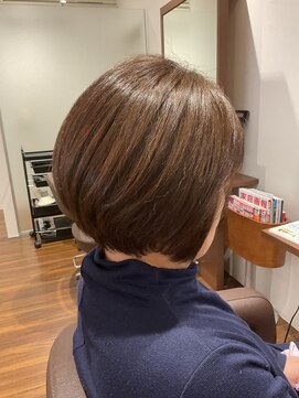 アミカ シーモール店(Amica) 前下がりボブ