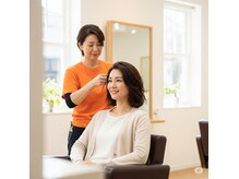 グリーンアップル(GREEN APPLE)の雰囲気（スタッフは女性のみ♪白髪染め/４０代/５０代/６０代）