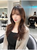 イメチェンヘアスタイル/レイヤーカット/縮毛矯正/美髪矯正ーー