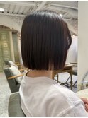 タッセルボブ × ショコラベージュ【千葉優希】