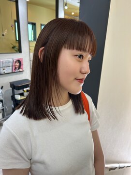 ハブ(hub) 【天神今泉】オレンジベージュ