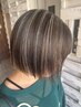 カット+フルカラー+ハイライト ¥23320 #ハイライト#ダブルカラー#透明感