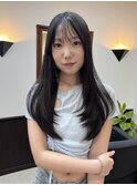 【新潟/万代】顔まわりカット レイヤーカット 韓国ヘア
